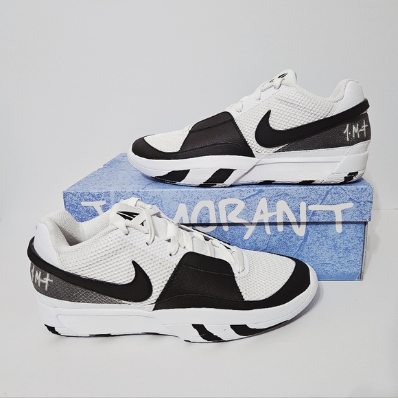 Nike JA 1 White Black - Picture 1 of 6